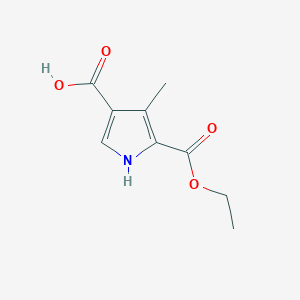5-(Ethoxycarbonyl)-4-methyl-1h-pyrrole-3-carboxylic acid