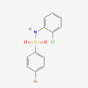 4-Bromo-N-(2-chlorophenyl)benzenesulfonamide