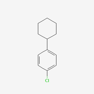molecular formula C12H15Cl B1604891 1-Chloro-4-cyclohexylbenzene CAS No. 829-32-3