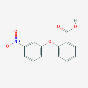 molecular formula C13H9NO5 B1604892 2-(3-硝基苯氧基)苯甲酸 CAS No. 6312-86-3