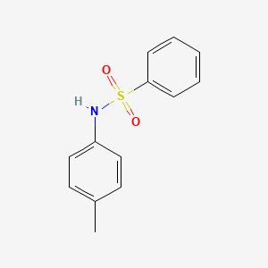molecular formula C13H13NO2S B1604895 N-(4-甲基苯基)苯磺酰胺 CAS No. 6311-65-5
