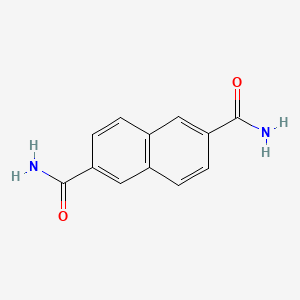 molecular formula C12H10N2O2 B1604900 2,6-Naphthalenedicarboxamide CAS No. 46711-49-3