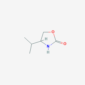 molecular formula C6H11NO2 B1604903 2-Oxazolidinone, 4-(1-methylethyl)- CAS No. 103723-70-2