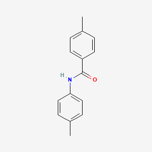 molecular formula C15H15NO B1604906 4-methyl-N-(4-methylphenyl)benzamide CAS No. 6876-66-0