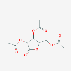 2-(Acetoxymethyl)-5-oxotetrahydrofuran-3,4-diyl diacetate