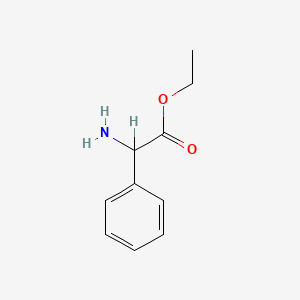 molecular formula C10H13NO2 B1604910 Ethyl 2-amino-2-phenylacetate CAS No. 6097-58-1