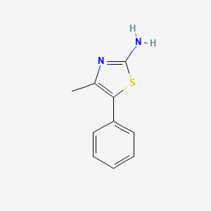 molecular formula C10H10N2S B1604919 4-Methyl-5-phenyl-1,3-thiazol-2-amine CAS No. 28241-62-5
