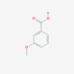molecular formula C8H8O3 B160493 3-Methoxybenzoic acid CAS No. 586-38-9