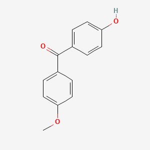 molecular formula C14H12O3 B1604932 (4-Hydroxyphenyl)-(4-methoxyphenyl)methanone CAS No. 61002-54-8