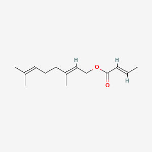 molecular formula C14H22O2 B1604941 Geranyl crotonate CAS No. 56172-46-4