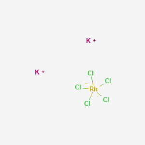molecular formula Cl5K2Rh B1604956 Rhodate(2-), pentachloro-, dipotassium CAS No. 65980-75-8