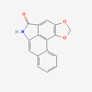 molecular formula C16H9NO3 B1604957 Aristolactam Ii CAS No. 55610-00-9