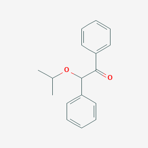 molecular formula C17H18O2 B160496 Benzoin isopropyl ether CAS No. 6652-28-4