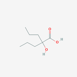 molecular formula C8H16O3 B1604974 2-羟基-2-丙基戊酸 CAS No. 3639-22-3