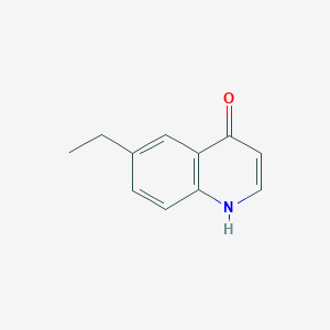 molecular formula C11H11NO B1604984 6-乙基-4-羟基喹啉 CAS No. 303121-13-3