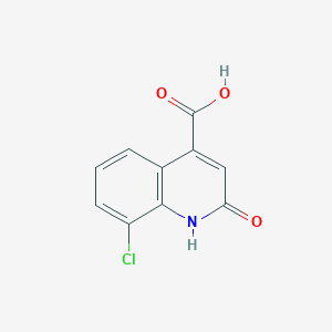 molecular formula C10H6ClNO3 B1604987 8-Chloro-2-hydroxyquinoline-4-carboxylic acid CAS No. 30333-56-3
