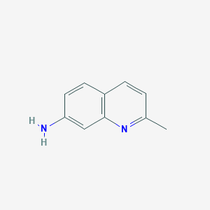 molecular formula C10H10N2 B1604990 2-Methylquinolin-7-amine CAS No. 64334-96-9