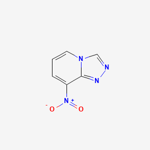 molecular formula C6H4N4O2 B1604991 8-nitro-[1,2,4]triazolo[4,3-a]pyridine CAS No. 31040-09-2