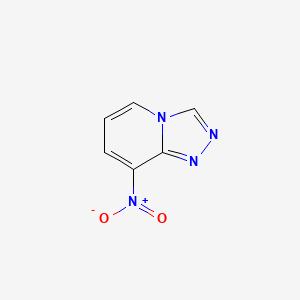 molecular formula C6H4N4O2 B1604991 8-硝基[1,2,4]三唑并[4,3-a]吡啶 CAS No. 31040-09-2