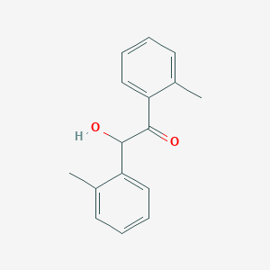 molecular formula C16H16O2 B1604993 2-Hydroxy-1,2-bis(2-methylphenyl)ethanone CAS No. 4389-39-3
