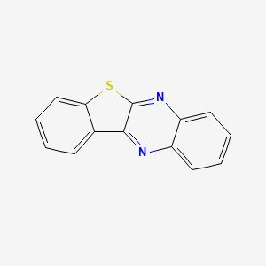 molecular formula C14H8N2S B1604994 Benzo[4,5]thieno[2,3-b]quinoxaline CAS No. 243-69-6