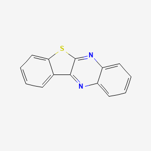 molecular formula C14H8N2S B1604994 [1]Benzothieno[2,3-b]quinoxaline CAS No. 243-69-6