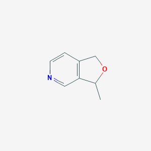 molecular formula C8H9NO B160500 3-Methyl-1,3-dihydrofuro[3,4-c]pyridine CAS No. 126230-91-9