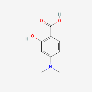molecular formula C9H11NO3 B1605011 4-(二甲氨基)-2-羟基苯甲酸 CAS No. 23050-91-1