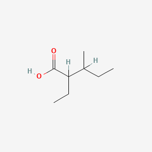 B1605013 2-Ethyl-3-methylpentanoic acid CAS No. 22414-77-3