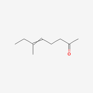 molecular formula C9H16O B1605017 5-辛烯-2-酮，6-甲基- CAS No. 24199-46-0
