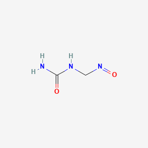 molecular formula C2H5N3O2 B1605039 Nitrosomethylurea CAS No. 36851-80-6
