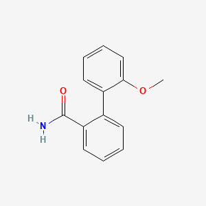 molecular formula C14H13NO2 B1605040 [1,1'-Biphenyl]-2-carboxamide, 2'-methoxy- CAS No. 67856-55-7