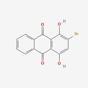 molecular formula C14H7BrO4 B1605073 2-Bromo-1,4-dihydroxyanthraquinone CAS No. 81-52-7