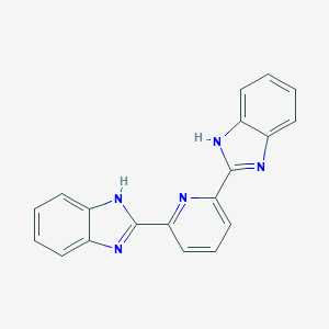 molecular formula C19H13N5 B160508 2,6-Bis(2-benzimidazolyl)pyridine CAS No. 28020-73-7