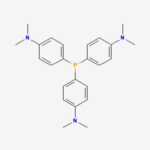 molecular formula C24H30N3P B1605084 Tris(4-dimethylaminophenyl)phosphine CAS No. 1104-21-8