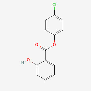 molecular formula C13H9ClO3 B1605088 4-氯苯基水杨酸盐 CAS No. 2944-58-3