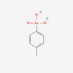 molecular formula C7H9AsO3 B1605095 p-Toluenearsonic acid CAS No. 3969-54-8