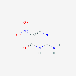 2-Amino-5-nitropyrimidin-4(1H)-one