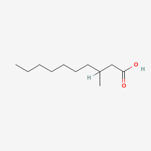 molecular formula C11H22O2 B1605112 3-甲基癸酸 CAS No. 60308-82-9