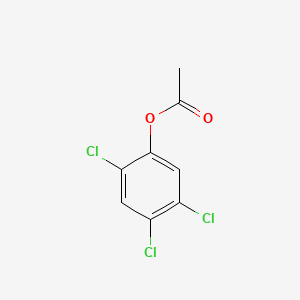 molecular formula C8H5Cl3O2 B1605116 2,4,5-三氯苯氧基乙酸 CAS No. 5393-75-9