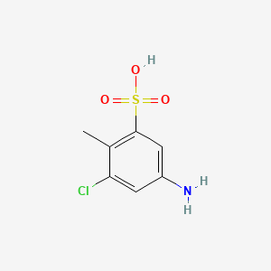 4-Amino-6-chlorotoluene-2-sulphonic acid