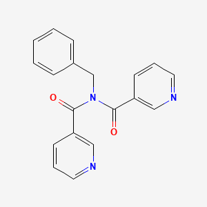 molecular formula C19H15N3O2 B1605127 N-Benzyldinicotinoylamine CAS No. 7252-85-9