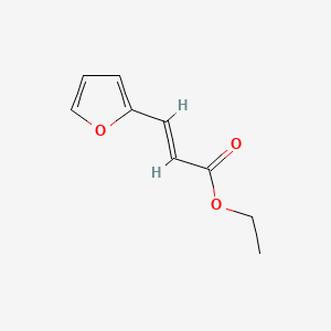 molecular formula C9H10O3 B1605137 Ethyl 3-(2-furyl)acrylate CAS No. 623-20-1