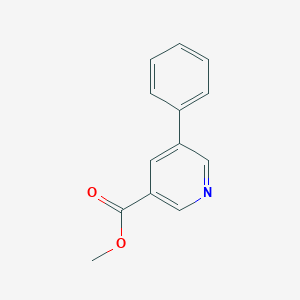molecular formula C13H11NO2 B160514 Methyl 5-phenylnicotinate CAS No. 10177-13-6