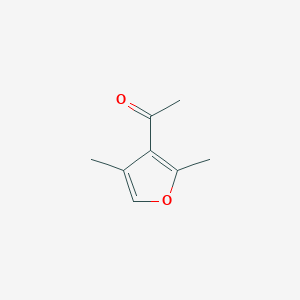 molecular formula C8H10O2 B1605151 3-Acetyl-2,4-dimethylfuran CAS No. 32933-07-6