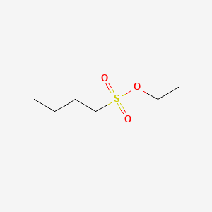 molecular formula C7H16O3S B1605160 Isopropyl 1-butanesulfonate CAS No. 91284-46-7