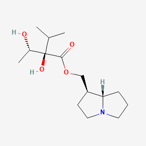 molecular formula C15H27NO4 B1605163 Heliovicine CAS No. 68473-85-8