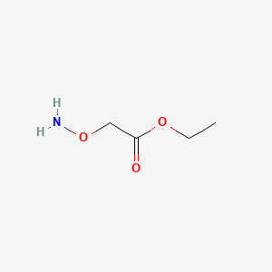 molecular formula C4H9NO3 B1605185 Ethyl (aminooxy)acetate CAS No. 5740-47-6