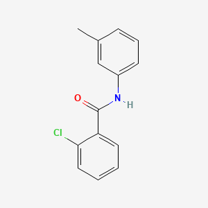 molecular formula C15H20O4 B1605193 2-chloro-N-(3-methylphenyl)benzamide CAS No. 2447-92-9