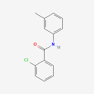 molecular formula C14H12ClNO B1605193 2-chloro-N-(3-methylphenyl)benzamide CAS No. 2447-92-9